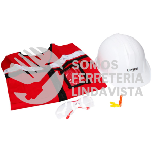 JPG4 JUEGO DE EQUIPO DE PROTECCION PERSONAL G, 4 PIEZAS URREA