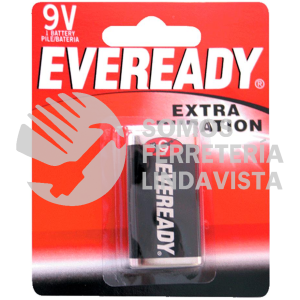 1222-1 PILA ALCALINA EVEREADY "9V" SURTEK