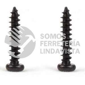 P4MM-3/4 TORNILLO PIJA FIJADORA PHILLIPS NEGRA MULTIUSOS CUERDA ESTANDAR 4.5MM X 3/4" NACIONAL