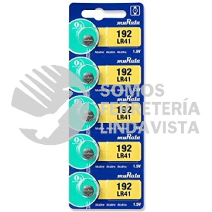LR41 192 PILA ALCALINA 1.5V MURATA