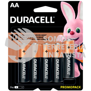 MN2400X5 PILA ALCALINA DURACELL "AAA", 5 PIEZAS SURTEK