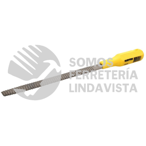 120295 LIMA MEDIA CAÑA ESCOFINA CON MANGO PLASTICO 8" SURTEK