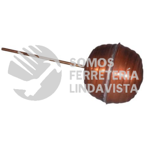 FC12V12 FLOTADOR DE COBRE 12" X 1/2" X 13# LONGITUD LODECA