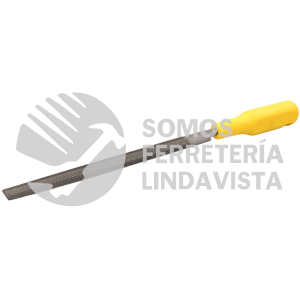 120282 LIMA MEDIA CAÑA CON MANGO PLASTICO 6" SURTEK
