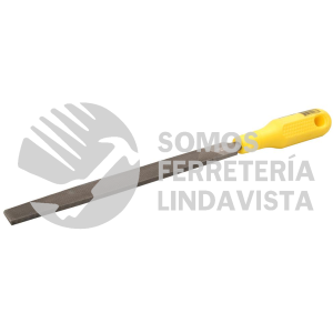 120338 LIMA PLANA CON MANGO PLASTICO 12" SURTEK