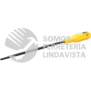 120287 LIMA REDONDA CON MANGO PLASTICO 6" SURTEK