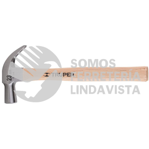 10557 MAC-23 MARTILLO CABEZA CONICA 23 MM UÑA CURVA MANGO MADERA TRUPER