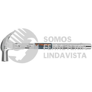 10914 MAC-27T MARTILLO CABEZA CONICA 27 MM UÑA CURVA MANGO TUBULAR TRUPER