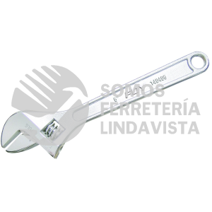140406 LLAVE AJUSTABLE CROMADA 6" FOY