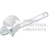 140412 LLAVE AJUSTABLE CROMADA 12" FOY