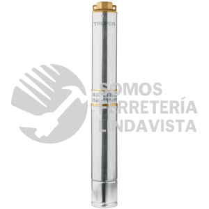 12625 BOS-1LM BOMBA SUMERGIBLE PARA POZO PROFUNDO 1 HP AGUA LIMPIA TRUPER