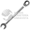 100578 LLAVE COMBINADA PULIDO ESPEJO DE MATRACA METRICA, 12 PUNTAS, 8MM SURTEK