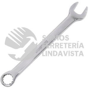100158 LLAVE COMBINADA PULIDO ESPEJO EN PULGADAS, 6 PUNTAS, 1/4" SURTEK