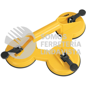 28028 VEVI-3 VENTOSA DE PLASTICO PARA VIDRIO 3 COPAS DE SUCCION PRETUL