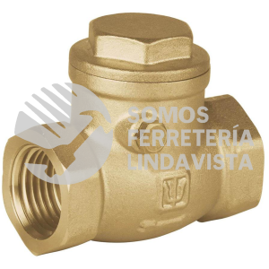 48510 VAHO-1/2 VALVULA CHECK HORIZONTAL DE LATON 1/2" FOSET
