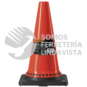 100437 CONO-45X CONO DE PRECAUCION DE 45 CM DE PVC USO RUDO TRUPER