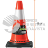 100438 CONO-45RX CONO DE PRECAUCION DE 45 CM DE PVC CON REFLEJANTE TRUPER