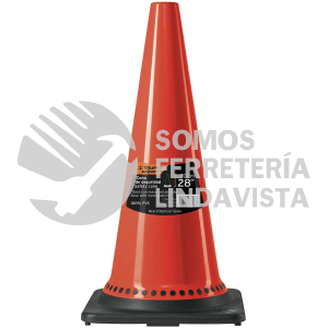 100439 CONO-70X CONO DE PRECAUCION DE 70 CM DE PVC USO RUDO TRUPER