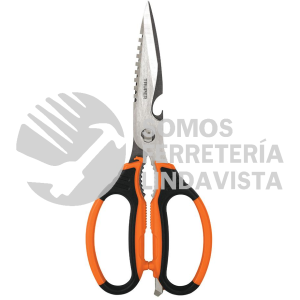 100449 TIC-8 TIJERA 8" MULTIUSOS DE ACERO INOXIDABLE P/COCINA MANGO TPR TRUPER
