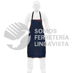 100825 PROSO-1M PROTECCION PARA SOLDAR PETO DE MEZCLILLA TRUPER