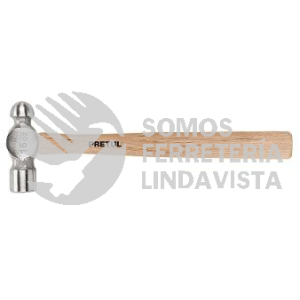 22658 MB-16P MARTILLO PULIDO DE BOLA 16 OZ MANGO MADERA PRETUL