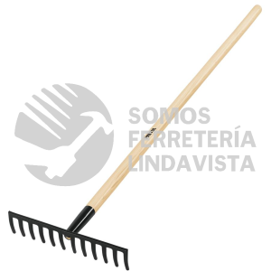 22697 R-12MP RASTRILLO RECTO DE 12 DIENTES MANGO DE 48" PRETUL