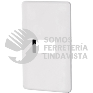 27222 PPSE-B PLACA 1 MODULO DE ABS BLANCA VOLTECK BASIC