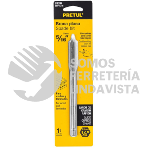 28097 BPP-5/16  BROCA PLANA DE MANITA 5/16" PRETUL