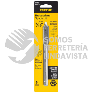28099 BPP-7/16  BROCA PLANA DE MANITA 7/16" PRETUL