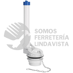45306 VW-008 VALVULA DE DESCARGA 2" PARA WC DE 2 PZAS CADENA INOX FOSET