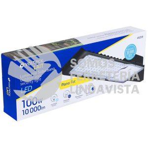46259 SUB-841L LUMINARIO SUBURBANO PLANO DE LED 100 W ALTA INTENSIDAD VOLTECK