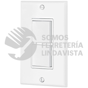 46338 PA-APDO-CL PLACA ARMADA CON 2 INTERRUPTORES SENCILLOS LINEA CLASSIC VOLTECK
