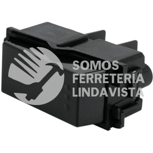 47607 APSE-IN INTERRUPTOR SENCILLO LINEA ITALIANA COLOR NEGRO VOLTECK