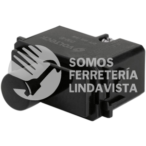 47612 DIM-IN DIMMER GIRATORIO LINEA ITALIANA COLOR NEGRO VOLTECK