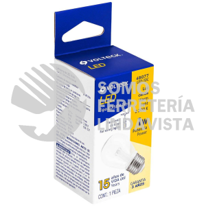 48077 LED-10C LAMPARA LED S14 SIN FILAMENTO 1 W LUZ CALIDA CAJA VOLTECK