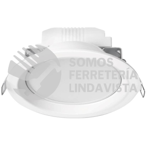 48095 EMP-101LC LUMINARIO LED EMPOTRADO REDONDO DE 6 W LUZ CALIDA VOLTECK