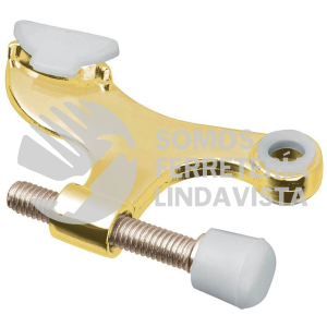 49613 TOBI-1 TOPE DE PUERTA PARA BISAGRA ACABADO LATON BRILLANTE HERMEX