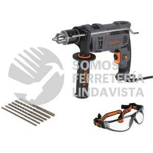 100292 COMBOR-1/2N6 ROTOMARTILLO 1/2" 700 W 6 BROCAS Y LENTES DE SEGURIDAD TRUPER