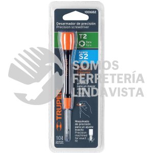 100682 JOY-T2 DESARMADOR DE PRECISION PUNTA TORX T2 MANGO ERGONOMICO TRUPER