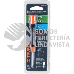 100692 JOY-T5 DESARMADOR DE PRECISION PUNTA TORX T5 MANGO ERGONOMICO TRUPER