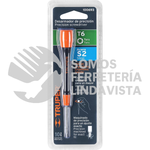 100693 JOY-T6 DESARMADOR DE PRECISION PUNTA TORX T6 MANGO ERGONOMICO TRUPER