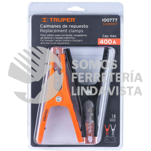 100777 CAIMAN-T CABALLETE CON 2 CAIMANES PARA CABLES PASA CORRIENTE TRUPER