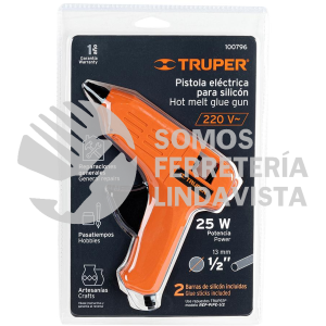 100796 PIPE-1/2-2 PISTOLA ELECTRICA PARA SILICON DE 1/2" 220 V TRUPER