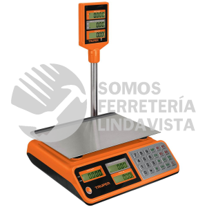 100871 BASE-40T BASCULA CAPACIDAD 40 KG ELECTRONICA MULTIFUNCIONES C/TORRETA TRUPER