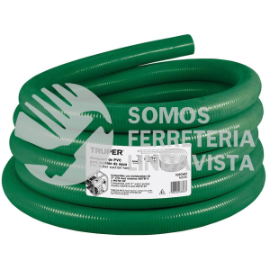 101040 M33S METRO MANGUERA RIGIDA 3" SUCCION PARA MOTOBOMBA ROLLO 30 M TRUPER