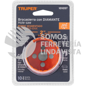 101057 COSE-2 BROCASIERRA DIAMANTE 2" BORDE SEGMENTADO TRUPER