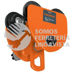 101075 TRO-1/2 TROLE DE CARGA 1/2 TON PARA VIGAS IPS E IPR AJUSTABLE TRUPER