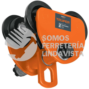 101077 TRO-2 TROLE DE CARGA 2 TON PARA VIGAS IPS E IPR AJUSTABLE TRUPER