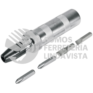 101176 DIMP-3/8X DESARMADOR DE IMPACTO CON 4 PUNTAS DE ACERO S2 3/8" TRUPER