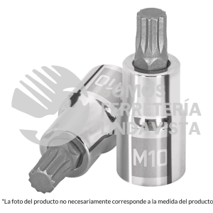 101292 D-1205-BC DADO PUNTA CORTA BRISTOL M5 CUADRO 1/2" TRUPER